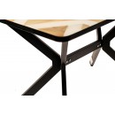 Стол ВВР Миллер 3D 5/черный №7, стекло ф/п 120/80